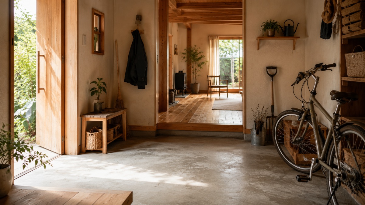 土間のある平屋